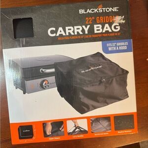 NWTBlackstone22" GriddleCarry-Bag ZipperClosure Carry-Handles Weather Resistant